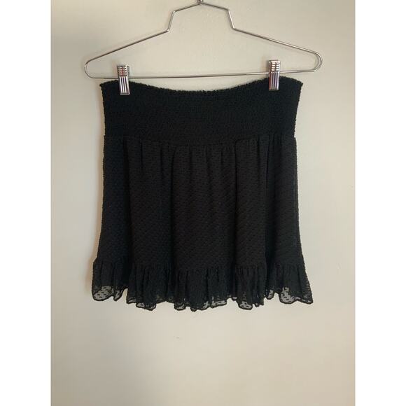 INTERMIX Rena Swiss Dot Silk Skirt - Picture 8 of 10